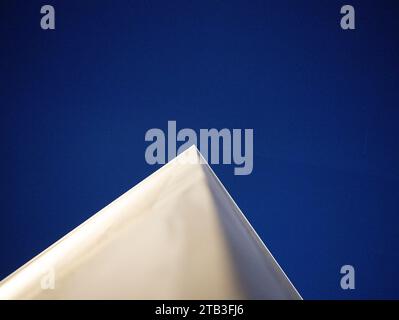 Il Washington Monument è un obelisco situato sul National Mall di Washington, D.C., costruito per commemorare George Washington, un padre fondatore degli Stati Uniti Foto Stock