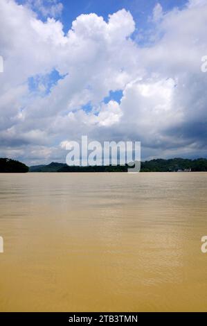 America centrale, Panama, Canale di Panama, Lago Gatun Foto Stock