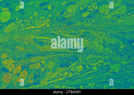 Astratto creativo marbling modello templat per tessuto, design sfondo texture Foto Stock