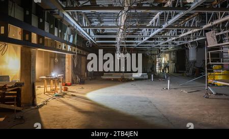 Baustelle Neue Mensa auf der Bergstraße. 16:9 Format., Honorarfrei für Produkte von Sächsische.de und Sächsischer Zeitung *** cantiere della nuova mensa su Bergstraße 16 9 Format, gratuito per i prodotti di Sächsische de e Sächsische Zeitung Credit: Imago/Alamy Live News Foto Stock