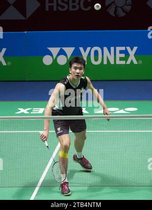 Li Shifeng di Chine durante lo Yonex Internationaux de, Francia. , . Alla Glaz Arena di Cesson-Sévigné, Francia - foto Laurent Lairys / DPPI Foto Stock