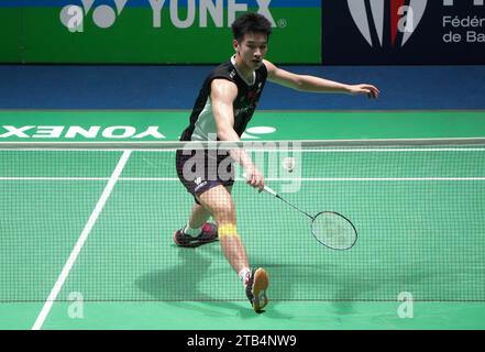 Li Shifeng di Chine durante lo Yonex Internationaux de, Francia. , . Alla Glaz Arena di Cesson-Sévigné, Francia - foto Laurent Lairys / DPPI Foto Stock