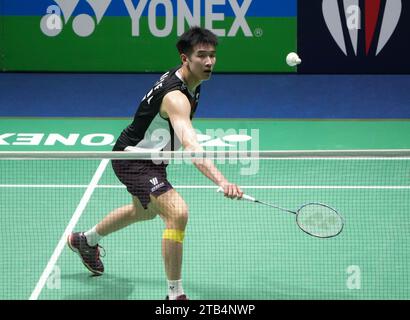 Li Shifeng di Chine durante lo Yonex Internationaux de, Francia. , . Alla Glaz Arena di Cesson-Sévigné, Francia - foto Laurent Lairys / DPPI Foto Stock