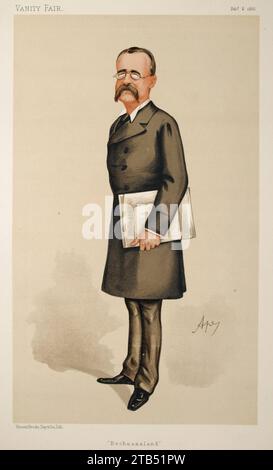 Charles Warren, Vanity Fair, 1886-02-06. Foto Stock