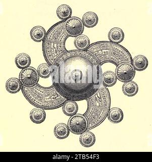 Varpelev Swastika Brooch. Foto Stock