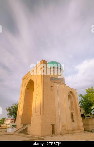 Mausoleo di Bibi-Khanym nel centro storico di Samarcanda, Uzbekistan Foto Stock