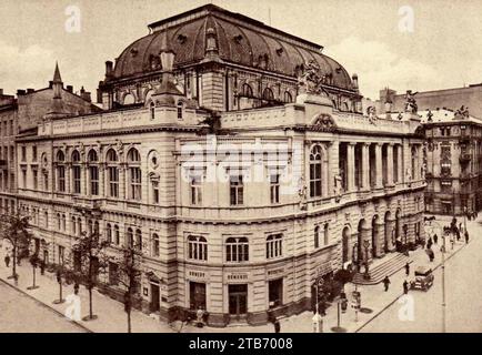 Warszawa Filharmonia Narodowa. Foto Stock