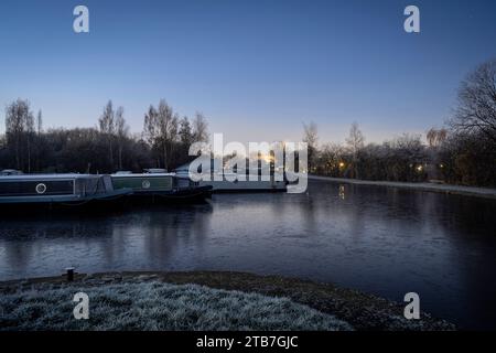 Tinsley Marina, Sheffield Foto Stock