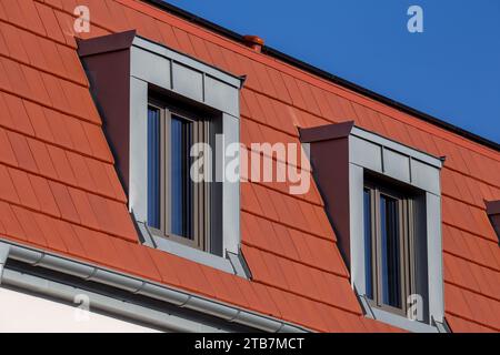 Nuovi dormitori in zinco titanio di alta qualità Foto Stock