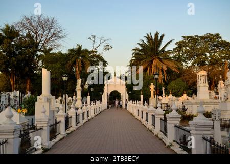 Cimitero di Santa Cruz de Mompox in Colombia Foto Stock
