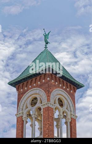 Charles Nichols e Frederick Brown hanno progettato Albany Landmark St Chiesa cattolica romana di Maria, costruita nel 1869 al 10 Lodge Street. Foto Stock