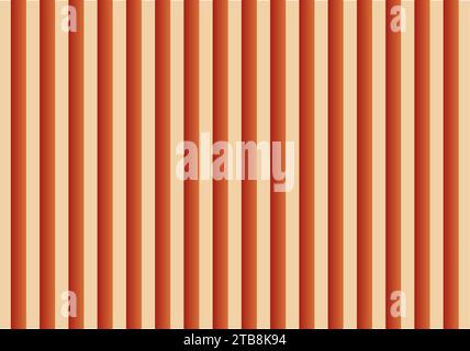 sfondo a righe verticali astratto rosso e giallo Illustrazione Vettoriale