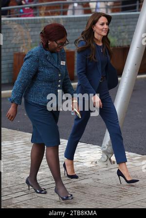 Londra, Regno Unito. 5 dicembre 2023. 12/05/2023. Londra, Regno Unito. Princess of Wales apre l'Evelina Children's Day Surgery Unit. La Principessa del Galles, Patrona di Evelina London, apre ufficialmente la nuova unità di chirurgia del giorno dei bambini a Londra. Foto di Credit: andrew parsons/Alamy Live News Foto Stock