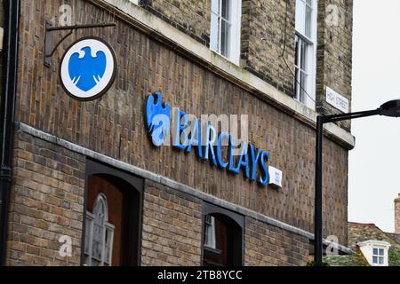 Barclays Bank a Huntington Foto Stock