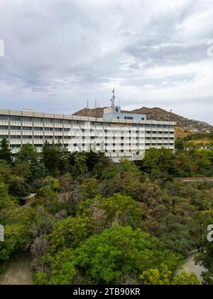 Kabul, Afghanistan - 25 luglio 2023: Vista aerea dell'Intercontinental Hotel Kabul Foto Stock