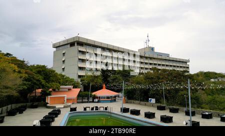 Kabul, Afghanistan - 25 luglio 2023: Vista aerea dell'Intercontinental Hotel Kabul Foto Stock