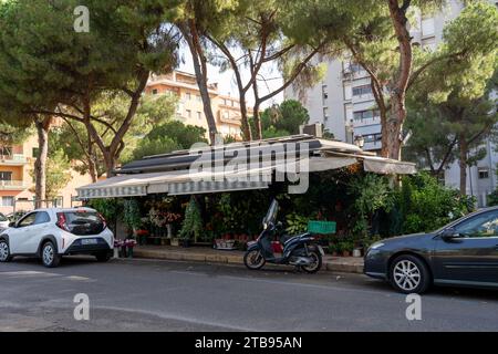 Fioraio a Palermo, Sicilia Foto Stock