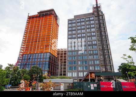 NEW YORK, USA - 15 ottobre 2022: Edifici a New York Foto Stock