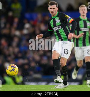 Londra, Regno Unito. 3 dic 2023 - Chelsea contro Brighton & Hove Albion - Premier League - Stamford Bridge. Il Pascal Gross di Brighton durante la partita contro il Chelsea. Credito immagine: Mark Pain / Alamy Live News Foto Stock