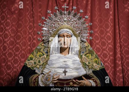 Staute della Beata Vergine Maria Convento de San Esteban Salamanca, Spagna Foto Stock