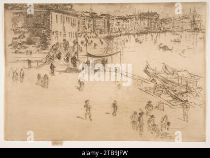 The Riva, n. 2 1917 di James McNeill Whistler Foto Stock