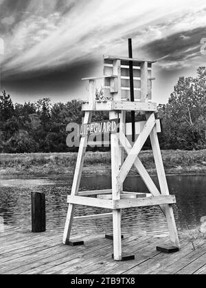 Bagnino in stand-by Foto Stock