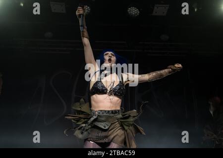 Nottingham, Regno Unito 5 dicembre 2023, Ashnikko si esibisce a nottingham a Rock City come parte del loro tour nel Regno Unito Credit: Paul Smith / Alamy Live News Foto Stock