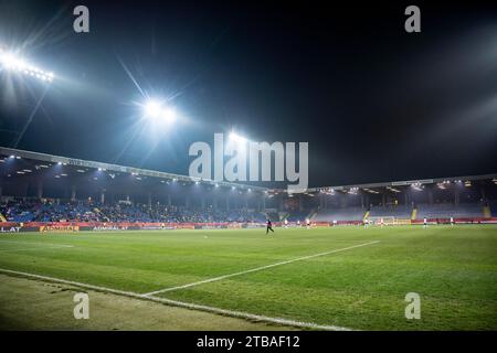 St Polten, Austria. 5 dicembre 2023. Austria - Norvegia UEFA Women's Nations League 2023/2024 partita di calcio nella Niederoesterreich-/NV-Arena di St. Poelten. Credito: Andreas Stroh/Alamy Live News Foto Stock