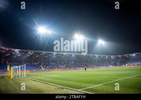 St Polten, Austria. 5 dicembre 2023. Austria - Norvegia UEFA Women's Nations League 2023/2024 partita di calcio nella Niederoesterreich-/NV-Arena di St. Poelten. Credito: Andreas Stroh/Alamy Live News Foto Stock