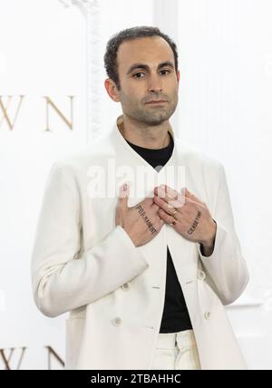 Khalid Abdalla alla celebrazione finale "The Crown" alla Royal Festival Hall di Londra, Regno Unito, il 5 dicembre 2023 Foto Stock