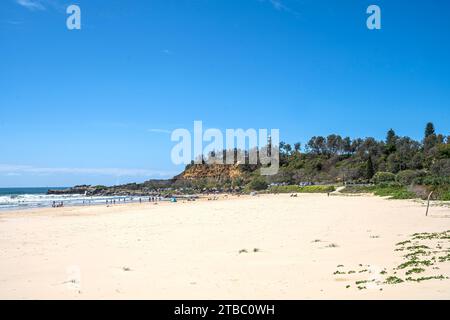 Turners Beach, Yamba, NSW, Australia Foto Stock