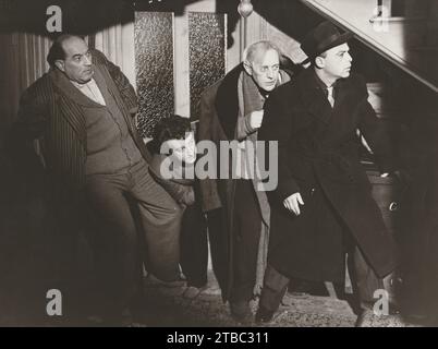 The Ladykillers (Rank, 1955). Con Alec Guinness, Herbert Lom, Peter Sellers, Cecil Parker e Danny Green. Ealing Studios Foto Stock