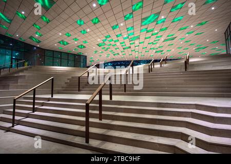 Una vista del King Abdullah Financial District di Riyadh, Arabia Saudita, il 16 ottobre 2022 durante il Noor Riyadh Festival 2022. Foto di Manon Duclos/ABACAPRESS.COM Credit: Abaca Press/Alamy Live News Foto Stock