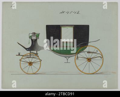 Design per Landau, n. 4042 1923 di Brewster & Co. Foto Stock