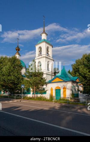 Chiesa dell'Annunciazione della Beata Vergine a Bratovshchina, Russia. Foto Stock