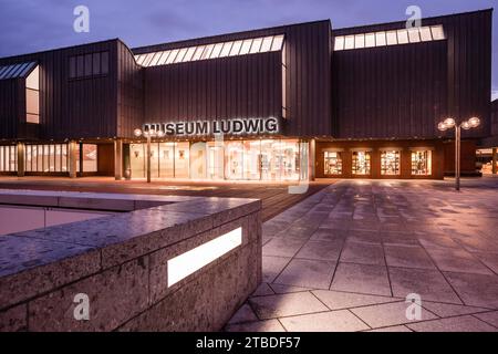 Ingresso al Museo Ludwig, Colonia, Renania settentrionale-Vestfalia, Germania Foto Stock