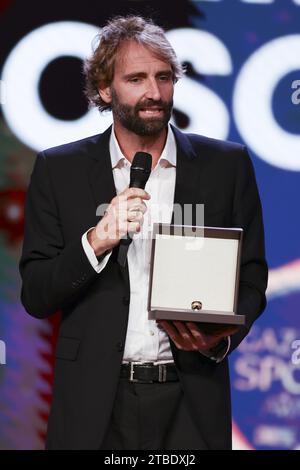 Napoli, Italia. 6 dicembre 2023. Massimiliano Edgar Rosolino è ex nuotatore, campione olimpico a Sydney nel 2000 e campione del mondo a Fukuoka nel 2001 nel medley di 200 metri durante la nona edizione dei Gazzetta Sports Awards, la cerimonia di premiazione dedicata alle stelle dello sport, organizzato da la Gazzetta dello Sport a Napoli il 6 dicembre 2023 a bordo della MSC Fantasia. Credito: Agenzia fotografica indipendente/Alamy Live News Foto Stock