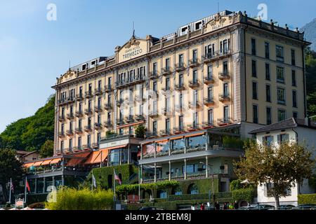 Grand Hotel a Tremezzo, Italia Foto Stock