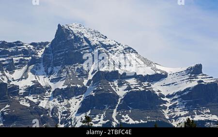 Monte Murchison, Canada Foto Stock