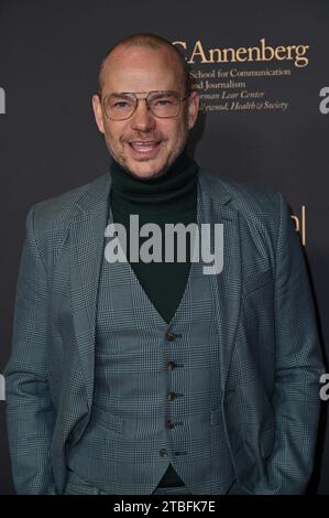 Los Angeles, USA. 6 dicembre 2023. LOS ANGELES, USA. 6 dicembre 2023: Peter Paige ai Sentinel Awards 2023 al Writers Guild Theatre Picture Credit: Paul Smith/Alamy Live News Foto Stock