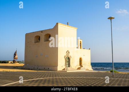 Santuario Diocesiano San Vito in riva di mare - Mazara del Vallo, Sicilia, Italia Foto Stock