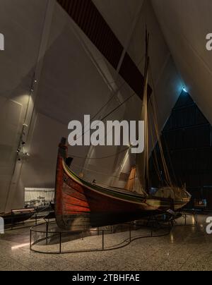 Una foto della mostra By Sea al Museo marittimo norvegese. Foto Stock