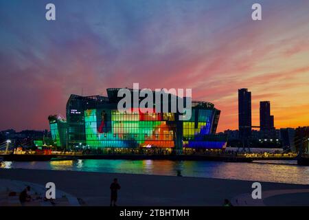 Una foto di alcuni Sevit nel Banpo Hangang Park a Seoul, Corea del Sud. Foto Stock