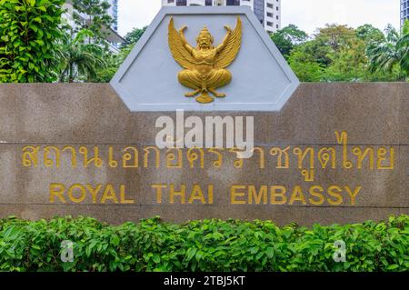 Royal Thai Embassy, Orchard Road, Singapore Foto Stock