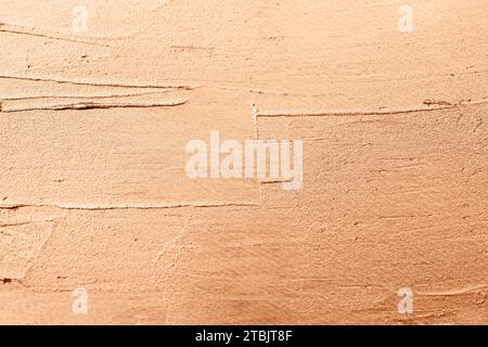 Texture del tratto lucido. Sfondo astratto perfetto. Concetto cosmetico. Dimostrazione del colore di 2024 anni. Foto Stock