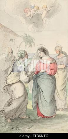 Visitation of Mary, c1830/1840. Foto Stock