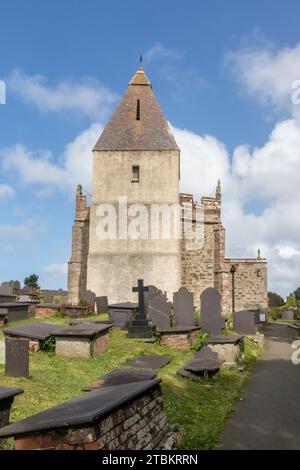 St Seiriol's Priory Church, Penmon, Beaumaris, Anglesey, Gwynedd, Galles Foto Stock