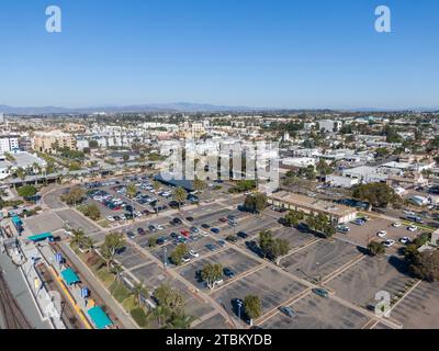 Foto dei droni di Oceanside California Foto Stock