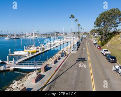 Foto dei droni di Oceanside California Foto Stock