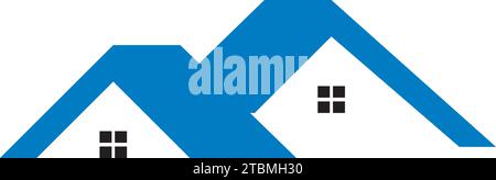 È un simbolo relativi ai termini della casa, residence o alloggiamento Illustrazione Vettoriale
